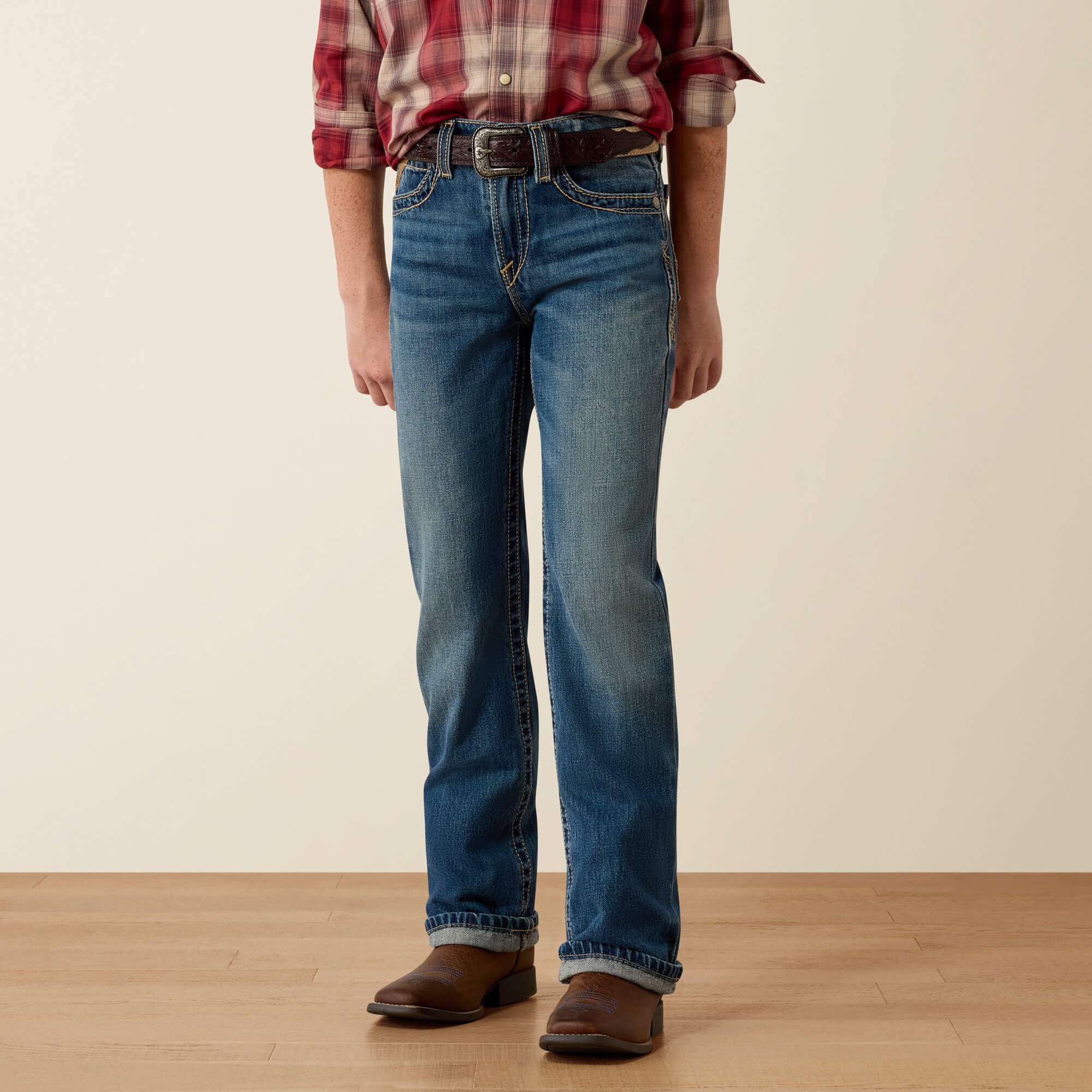 B4 Relaxed Boundary Boot Cut Jean