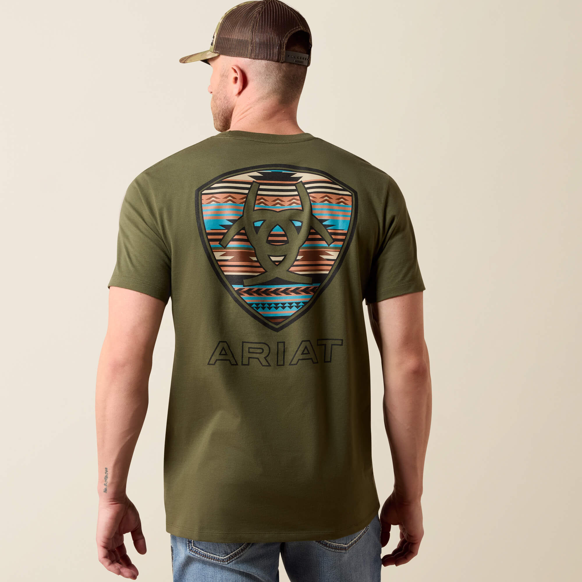 Ariat Rust Serape Shield T-Shirt